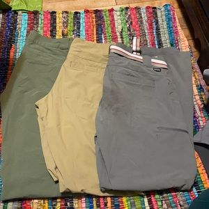 Three pairs of ems hiking pants size 6